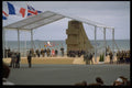 590009 President Mitterrand's Address, Omaha Beach, D Day A4 Photo Print