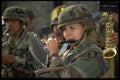 590015 U.S. Army Musician, St. Mere L'Eglise, D Day A4 Photo Print