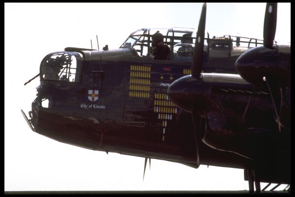 590019 RAF Lancaster Bomber, WWII A4 Photo Print