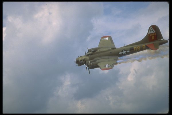 590020 World War II B 17 Bomber A4 Photo Print
