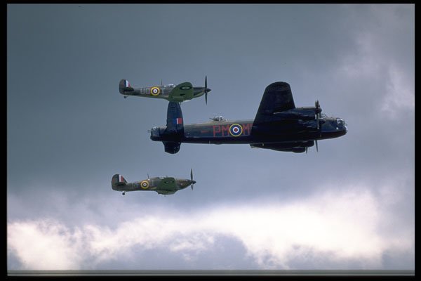 590032 Battle Of Britain Memorial Flight, England A4 Photo Print