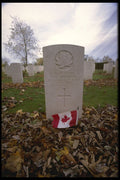 590037 Grave, Canadian War Cemetery, Normandy, France A4 Photo Print