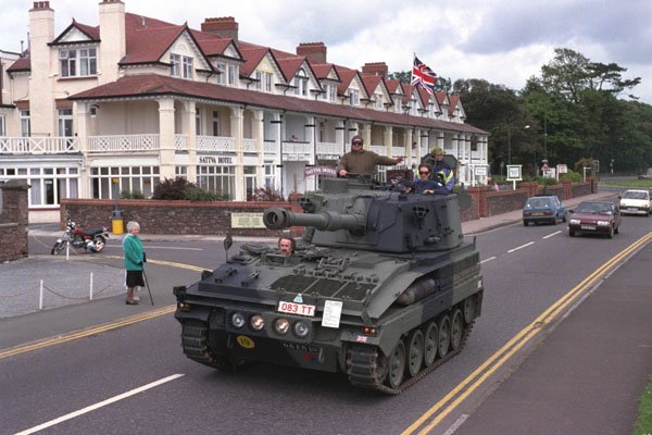 590050 British Tank No. 083TT A4 Photo Print