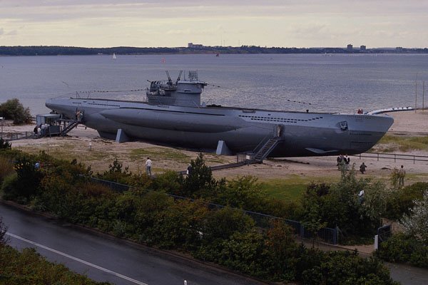 590054 Submarine From World War II, Schleswig, Germany A4 Photo Print