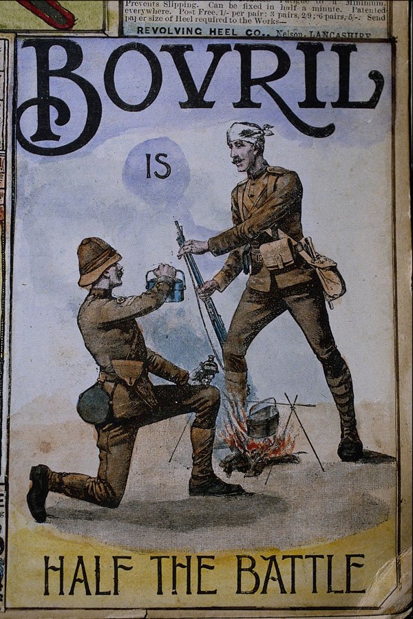 590056 Bovril Beef Extract, Boer War Theme A4 Photo Print