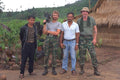 590059 Film Crew And Interpreters Return From Mission, Cambodia A4 Photo Print