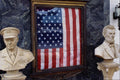 590094 American Heroes, Eisenhower And Lincoln A4 Photo Print