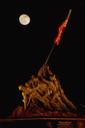 590096 Iwo Jima Statue, Arlington, Virginia A4 Photo Print