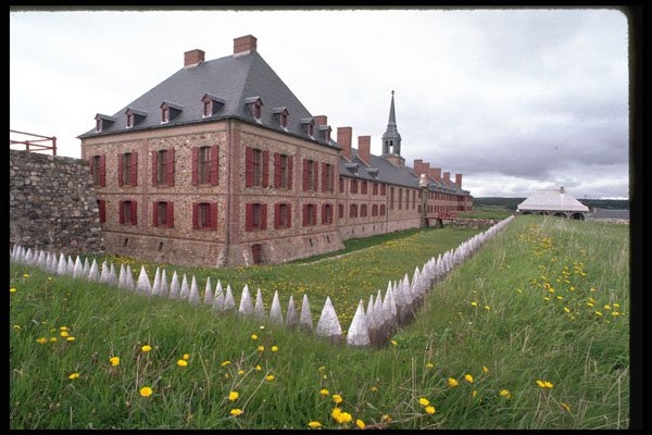 590097 Fortress Louisburg, Nova Scotia, Canada A4 Photo Print
