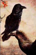 591000 Common Raven A4 Limited Edition Watercolour Print