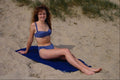 592006 Girl On Beach A4 Photo Print