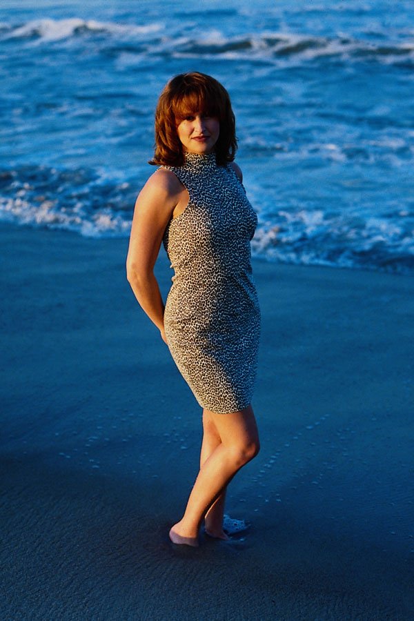 592022 Amy Gets Her Feet Wet In The Atlantic Ocean, Virginia Beach A4 Photo Print