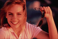 592039 Young Woman In Casual Dress A4 Photo Print