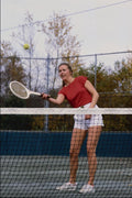 592046 Summer Tennis A4 Photo Print