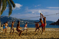 592062 Beach Volleyball, Acapulco, Mexico A4 Photo Print