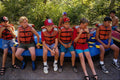 592086 Boy Scout River Rafters Receiving Final Instruction A4 Photo Print