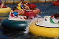 592090 Bumper Boats At Cavendish, Prince Edward Island, Canada A4 Photo Print