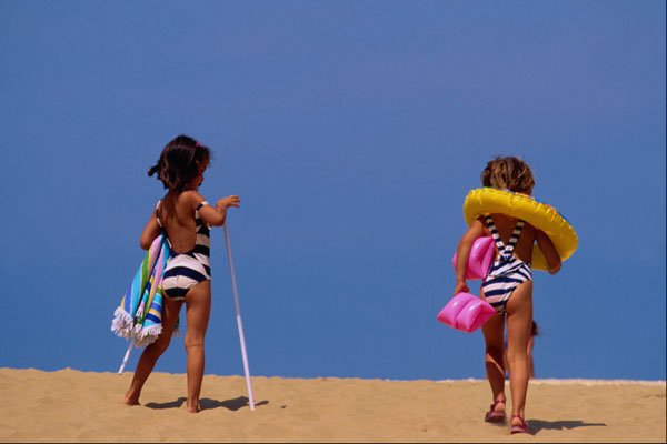 592096 To The Beach A4 Photo Print