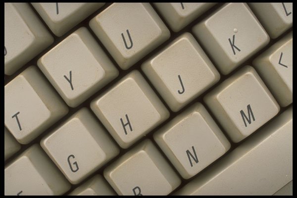 593003 Keyboard A4 Photo Print