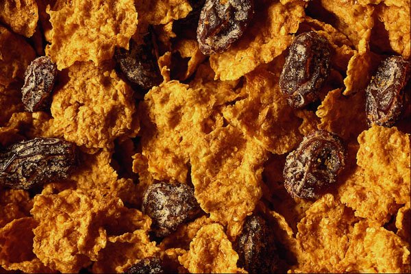 593011 Raisin And Bran Cereal A4 Photo Print