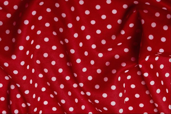 593036 White Polka Dots A4 Photo Print