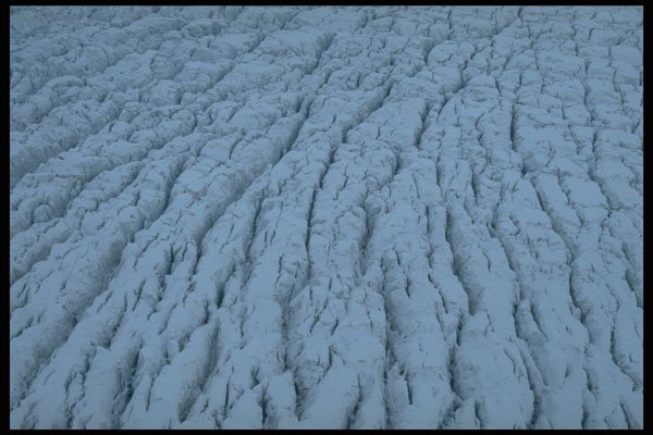 593063 Glacial Crevasses In Denali National Park, Alaska A4 Photo Print