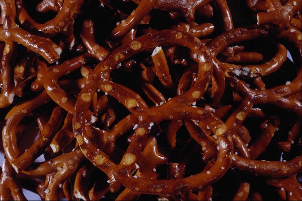 593077 Close up Of Pretzels A4 Photo Print