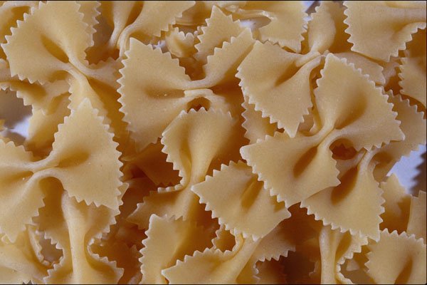 593079 Close up Of Bow tie Pasta Shells A4 Photo Print