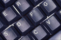 594008 Black Keyboard A4 Photo Print