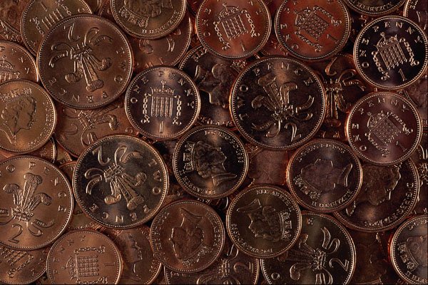 594051 Coins A4 Photo Print
