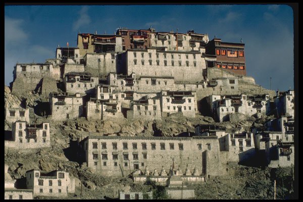 595001 Tiksei Temple, Ladakh A4 Photo Print