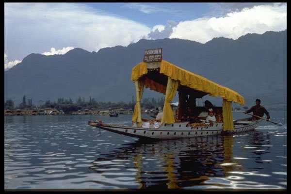 595037 Dal Lake, Srinagar, Kashmir A4 Photo Print