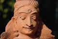 595046 Terra cotta Head Of Siva A4 Photo Print