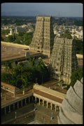 595054 Gopuram Towers, Meenakshi, Madurai A4 Photo Print