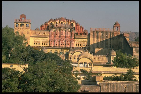 595061 City Palace From Jantar Mantar, Jaipur A4 Photo Print