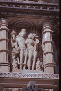 595098 Temple Facades, Khajuraho A4 Photo Print