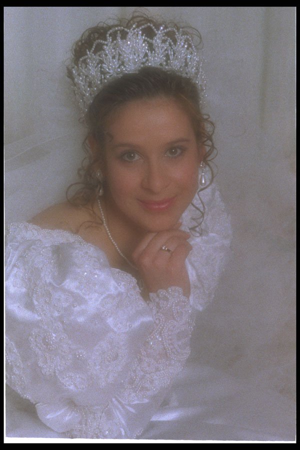 596009 Close up Of Bride A4 Photo Print