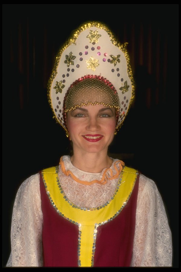 596022 Russian Dancer Aboard A Cruise Ship A4 Photo Print