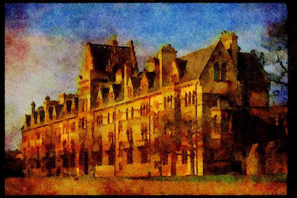 597004 Christ Church, Oxford, England A4 Limited Edition Watercolour Print