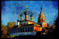 597005 Church Of St. Dmitri, Uglich, Central Russia A4 Limited Edition Watercolour Print