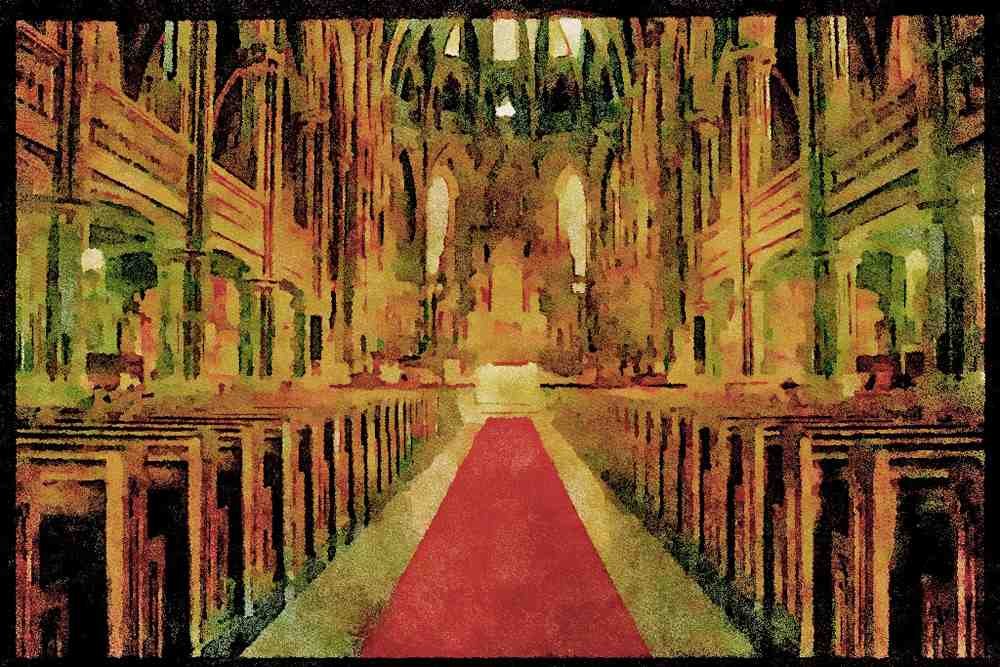 597020 Interior Perspective, Ottawa, Ontario, Canada A4 Limited Edition Watercolour Print