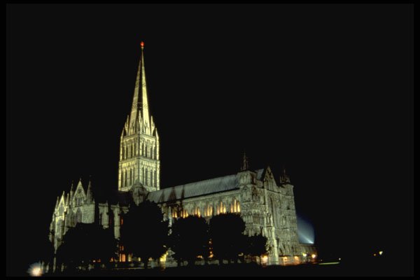 597029 Salisbury Cathedral, England A4 Photo Print
