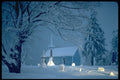 597039 Blue Church In Maitland A4 Photo Print