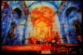 597053 Tile Work, Interior Of Church, Portugal A4 Limited Edition Watercolour Print