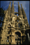 597055 La Sagrada Familia, Barcelona, Spain A4 Photo Print