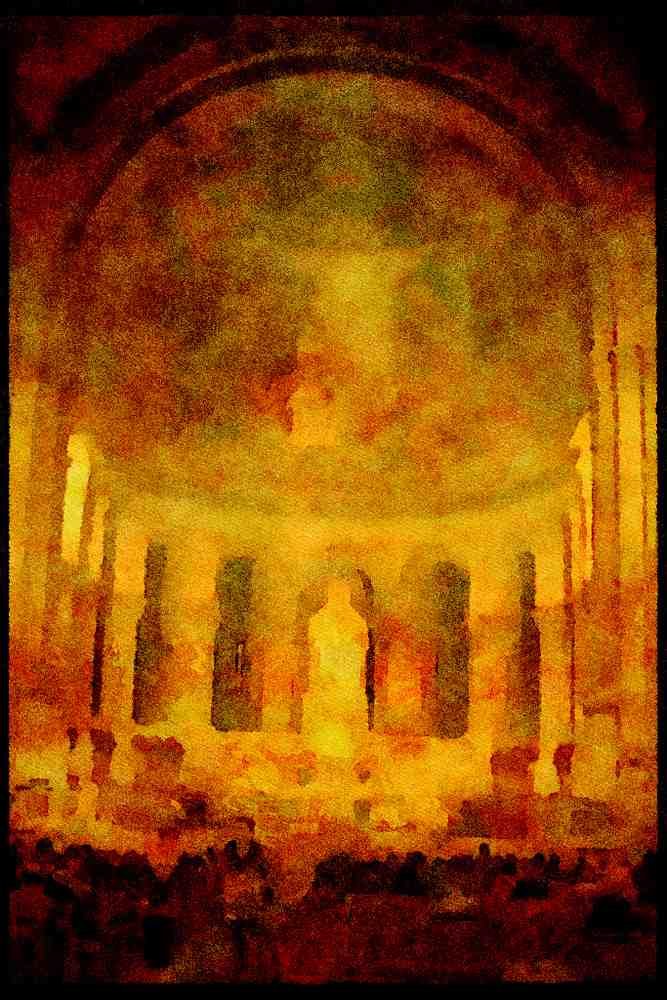 597059 Sacre Coeur, Paris, France A4 Limited Edition Watercolour Print