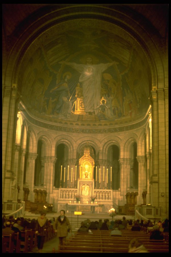 597059 Sacre Coeur, Paris, France A4 Photo Print