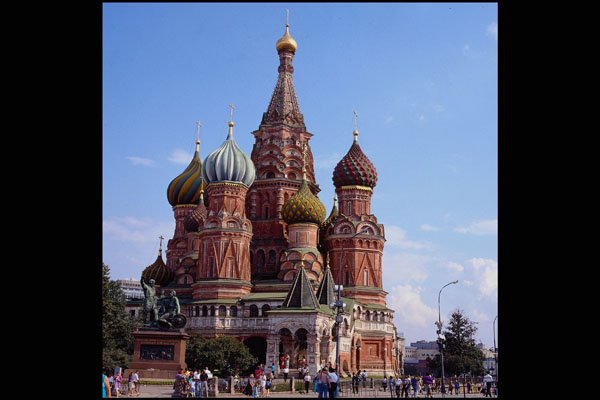 597069 St. Basil's Cathedral, Moscow, Russia A4 Photo Print