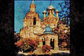 597070 Russian Orthodox Church, Yalta, Russia A4 Limited Edition Watercolour Print