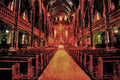 597081 Interior Of Notre Dame Basilica, Ottawa, Canada A4 Limited Edition Watercolour Print